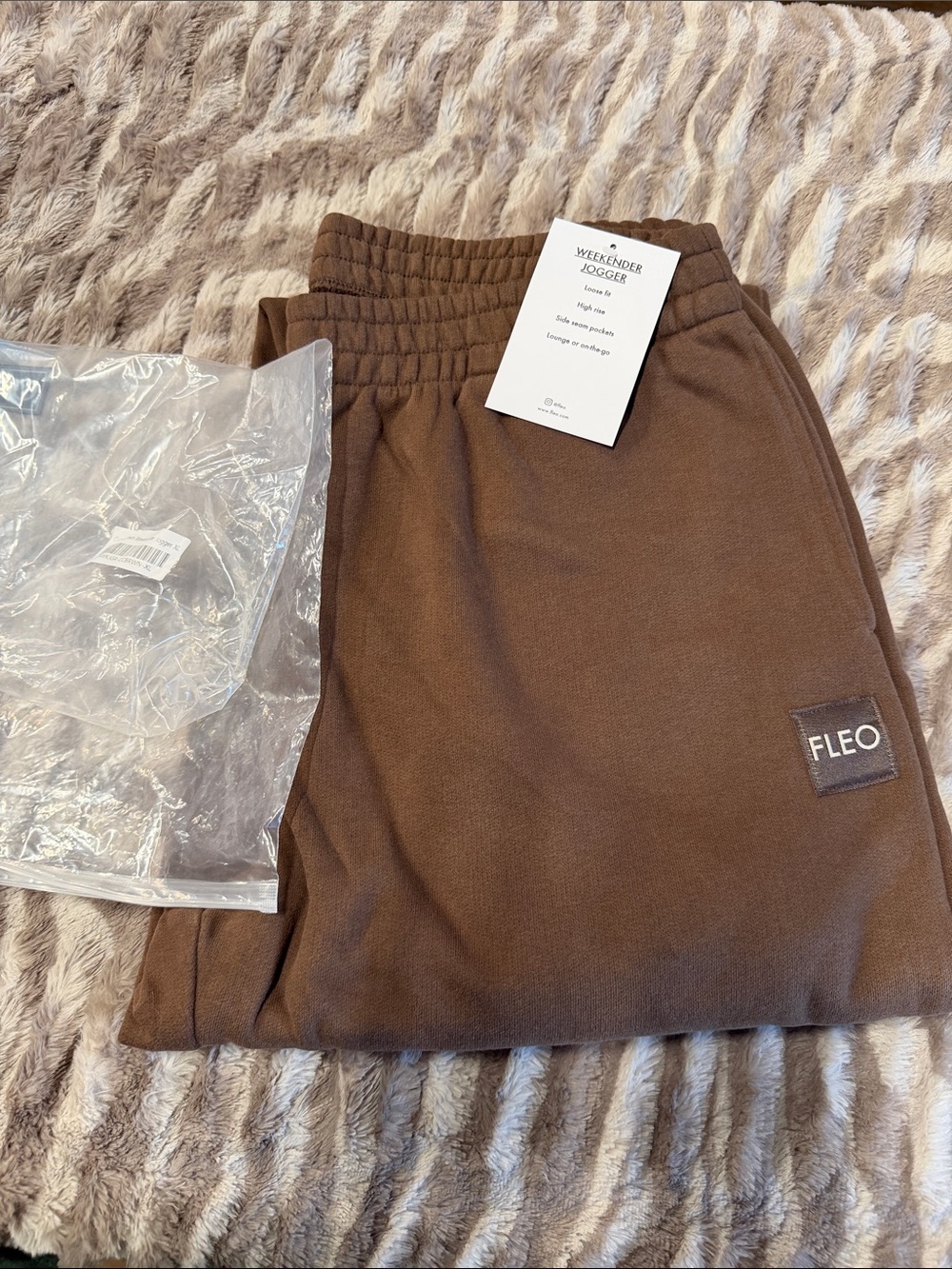 Fleo Kids Brown Weekender Sweatpants